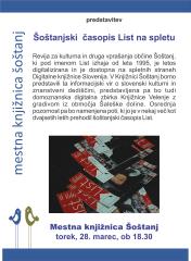 list plakat